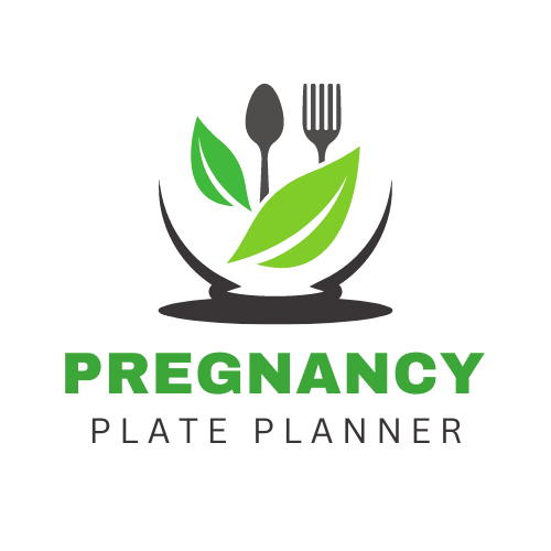 Pregnancy Plate Planner Logo of Spoon and Fork