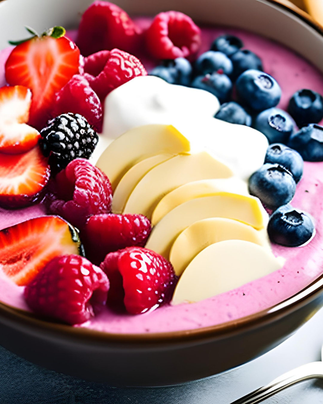 Berry-Almond Smoothie Bowl