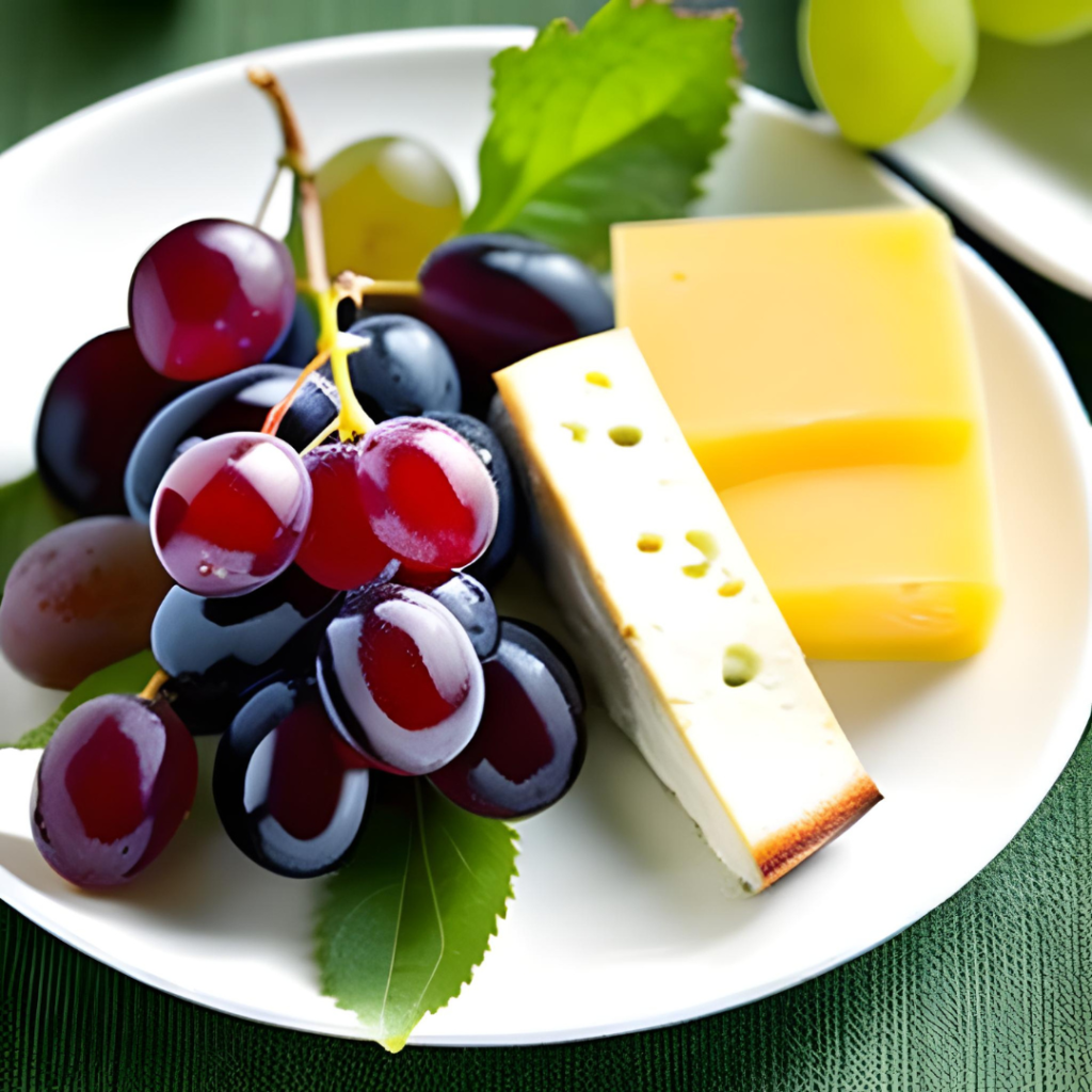 Grape and Cheese Stick