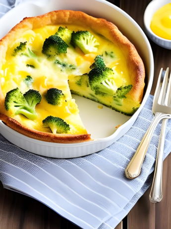 Brilliant Broccoli and Cheese Crustless Quiche