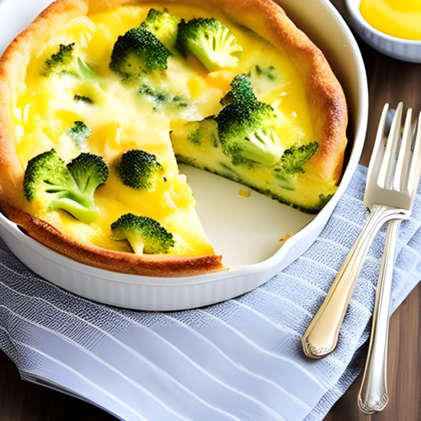 Brilliant Broccoli and Cheese Crustless Quiche