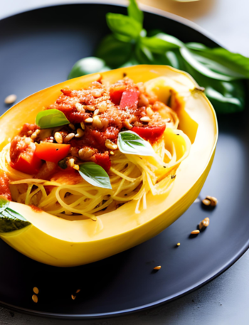 Spaghetti Squash Surprise: Italian Twist