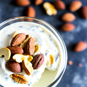 Greek Yogurt with Nuts - Nutty Greek Yogurt Delight