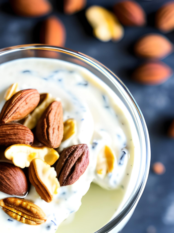 Greek Yogurt with Nuts - Nutty Greek Yogurt Delight