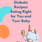 pregnant woman looking at healthy gestational diabetic recipes